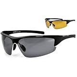 ARCTICA ® PRO Lunettes de soleil de sport - polarisant - 2 x verres interchangeables