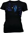 The Avatar Jake Sully Shadow Face Black Juniors/Ladies T-shirt Tee