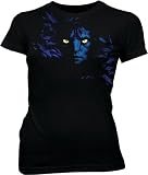 The Avatar Jake Sully Shadow Face Black Juniors/Ladies T-shirt Tee
