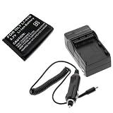 GTMax Replacement Standard Lithium-Ion Battery + Battery Charger w/ Car Adapter for Olympus Stylus 3000 / 7010 / FE-5020 / FE-4010 / FE-4000 / SP-700 / Stylus 1050 SW / Stylus 850 SW / Stylus 790 SW / Stylus 7000 / Stylus 550WP / Stylus 1040 / Stylus 840 / Stylus 830 / Stylus 820 / Stylus 780 / Stylus 760 / Stylus 750 / Stylus 740 / Stylus 730 / Stylus 710 / Stylus 1200 / FE-5010 / FE-5000 / FE-3010 / FE-3000 / FE-360 / FE-20 / FE-350 / FE-340 / FE-330, / FE-320 / FE-300 / FE-290 / FE-280 / FE-250