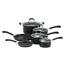 T-Fal Professional Cookware 10-pc. Set- Black