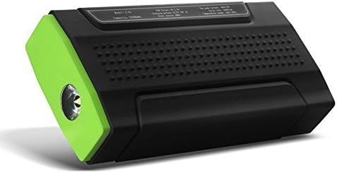 Esmezon Emergency Auto Heavy Duty Jump Starter For Truck, Van, SUV and More-Portable 600 AMP Peak Car Battery Jump Starter Power Bank Charger With 13800mAh