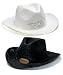 Bride & Groom Cowboy Hats - White "Bride" Cowboy Hat