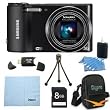 Samsung WB150F Smart Wi-Fi Digital Camera Bundle Includes 8 GB Memory Card, Card Reader, Deluxe Carrying Case, Mini Tripod, and 3Pcs. Lens Cleaning Kit.