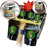 Londons Times Funny Aliens Cartoons - Water On Mars Debate Settled By Evian - Coffee Gift Baskets - Coffee Gift Basket