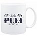 Mug White " Puli - ORNAMENTS / URBAN STYLE " Dogs