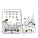 Apple iPad coole Style Design modding Schutzfolie Skin + Wallpaper - Tweet Light