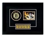 Bobby Orr Boston Bruins NHL Hand Signed Framed Hockey Puck with Photograph and Nameplate