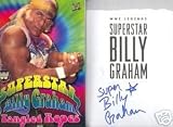 SUPERSTAR BILLY GRAHAM AUTOGRAPHED BOOK TANGLED ROPES (WRESTLING)
