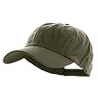 Low Profile Dyed Cotton Twill Cap - Olive W36S53F