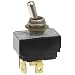 Eaton 7561K6 General Purpose Toggle Switch, AC Rated, Spade Termination, On-None-Off Action, DPST Contacts