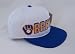 Milwaukee Brewers Retro Pattern Embroidered Flat-Billed Snapback Cap by American Needle