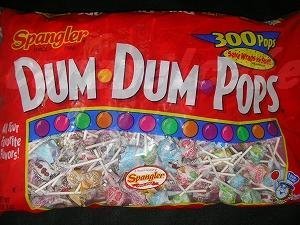 spangler ダムダムポップス　DUMDUMPOPS　300本　1440ｇ　棒付きキャンディー　パーティー　クリスマスに
