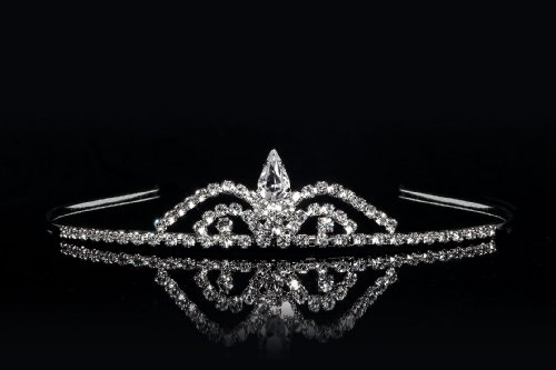 MGT-Shop Diadem / Tiara D14, silber Preisvergleich