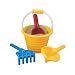 Classic 4 pc Beach Bucket Set with Sand Toys by Small World