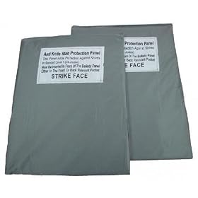Click here to buy 2 Anti Knife Stab Proof 24 Joules Protection Plates Panels.