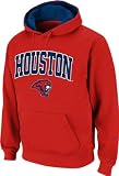 Houston Cougars Arched Tackle Twill Hooded Sweatshirt