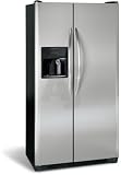 Review Frigidaire  / Frigidaire FRS3HF6JSB 22.6 cu. ft. Side by Side Refrigerator with 3 Glass Shelves, 1 Humidity Control and External 4 Button Ice/Water Dispenser: Stainless Steel