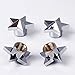 Eternalpower Five-pointed star Shape Crown Tire/Wheel Rims Air Valve Stem Cap for Car Truck Bike Motor 4Pcs