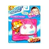 ZhuZhu pets - pink pet carrier and pink blanket