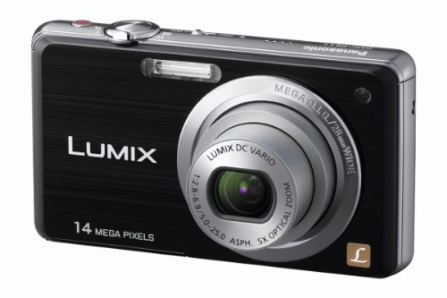 Panasonic Lumix FS11 Digital Camera - Black (14.1MP, 5x Optical Zoom) 2.7 inch LCD