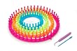 Darice 1171-58 Set of 4 Round Plastic Knitting Looms