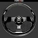 NRG Pilota Steering Wheel (Black/Black)
