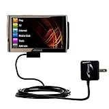 Rapid Wall / AC Charger for the Archos 5 (120 / 250 GB) - Gomadic Brand w/ TipExchange Technology