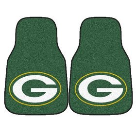 Fanmats 5754 NFL Greenbay Packers Car Mat