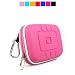 Cool Carrying Case for Garmin Nuvi Naviagator + Screen Protector Kit (Magenta Eva)