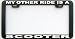 MY OTHER RIDE IS A SCOOTER LICENSE PLATE FRAME