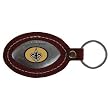 New Orleans Saints Leather Football Key Tag - NFL Football - Fan Shop Sports Team Merchandise