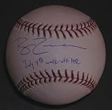 Ryan Zimmerman Autographed Ball - OML July 4th WalkOff HR by LR Memo