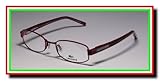 LACOSTE 12233 50 18 135 RED CONTEMPORARY RX FULL RIM METALLIC EYEGLASSES GLASSES FRAME   womens ladies