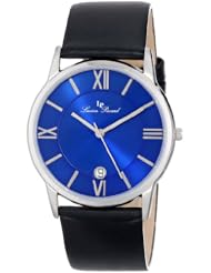 Lucien Piccard Unisex LP-10608-03 Moiry Analog Display Swiss Quartz Black Watch