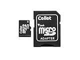 Cellet 4GB micro SD Memory Card with SD Adapter