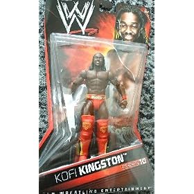 WWE Mattel Basic Series 10 Kofi Kingston Action Figure