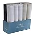 YED02 Fitted Gift Giving Mens 10 Pack Handkerchiefs Set Fitted Design By Y&G