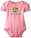 John Deere Baby Girls' Trademark Short Sleeve Body Shirt