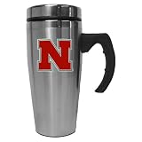 Nebraska Cornhuskers NCAA Stainless Steel Contemporary Travel Mug