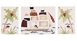 Cotton Tale Designs Pirates Cove Wall Art - 3 Piece Set