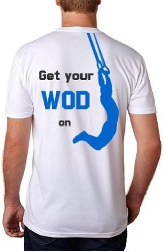 Get your WOD - T-Shirt w/Free Protein Shaker Cup (Large)
