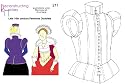 Late 16th Century Elizabethan Feminine Doublets Pattern