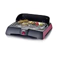 Severin - 2785.760 - Barbecue - 2300 W - Grille Chrom�e - 37 x 23 cm - Noir / Rouge