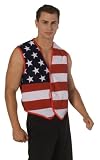 Stars and Stripes American Flag Vest