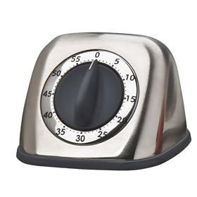 Amco 60-Minute Timer, Nickel by Amco