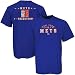 New York Mets Tee : Majestic New York Mets Royal Blue Ticket History Tee