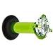 10 Gauge Cz Green Electro Titanium Tunnel Plug