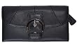 Coach Soho Leather Buckle Slim Envelope Wallet 45622 Black