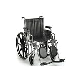 Breezy EC 2000 Standard Wheelchair Seat Size: 18, Footrests: Elevating Legrest, Arm Rest: Removable Desk Padded Arms